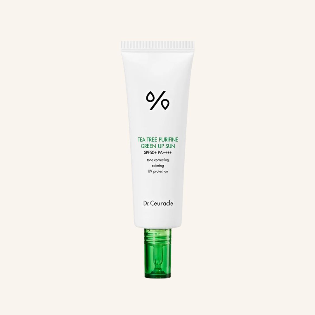 Сонцезахисний крем з екстрактом чайного дерева SPF 50+